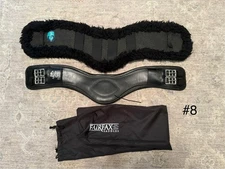 Fairfax Performance Anatomical Contoured Dressage Girth 28” + Sheepskin Cover