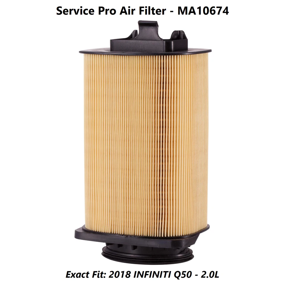 2018 INFINITI Q50 2.0L Complete Cabin, Air & Oil Filter Kit (0W-40) - Image 4 of 4