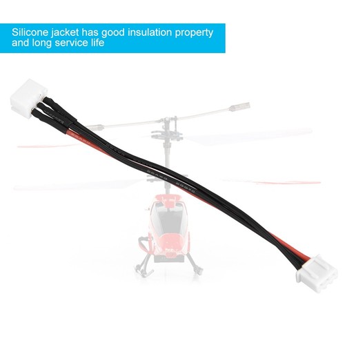 2s-6s LiPo Battery Charger Plug Wire/Connector 22AWG 100mm Balance Charger DOB - Zdjęcie 9 z 10