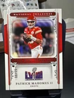 2025 national treasures patrick mahomes super bowl immortality /99