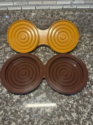 Charcoal Companion Double Hamburger Press Mold 2005 Burger 4.5 Circular Patties