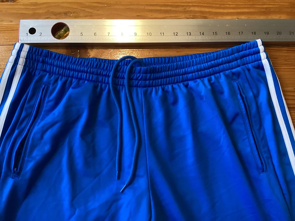 Pantalones a Presión Adidas Adibreak Azul Break Away Pista Joggers 3 Rayas Talla 2XL Foto 4 de 4