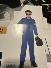 Halloween Costume Boys NASA Astronaut Large 10-12 New