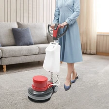 17" Carpet Cleaning Machine Multi-functional Brushing Wax Polishing Machine 8L