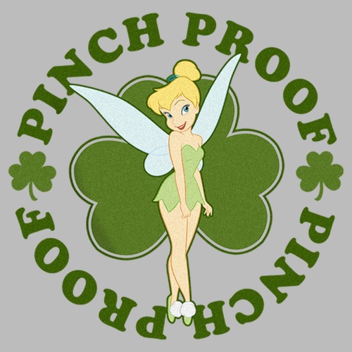 Boy's Peter Pan St. Patrick's Day Pinch Proof Tinkerbell Pull Over Hoodie - Picture 2 of 4
