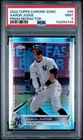 2022 Topps Chrome Sonic Aaron Judge Prism Refractor #99 PSA 9 Mint