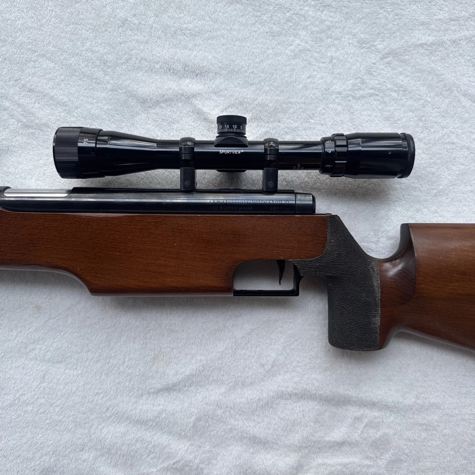 Feinwerkbau L.G. Mod 300S Lever Action Air Powered Scoped Looks Great! - Image 4 of 4