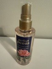 Bath Body Works Perfect Peony Fine Fragrance Mist Travel Size 3 Oz-Retired