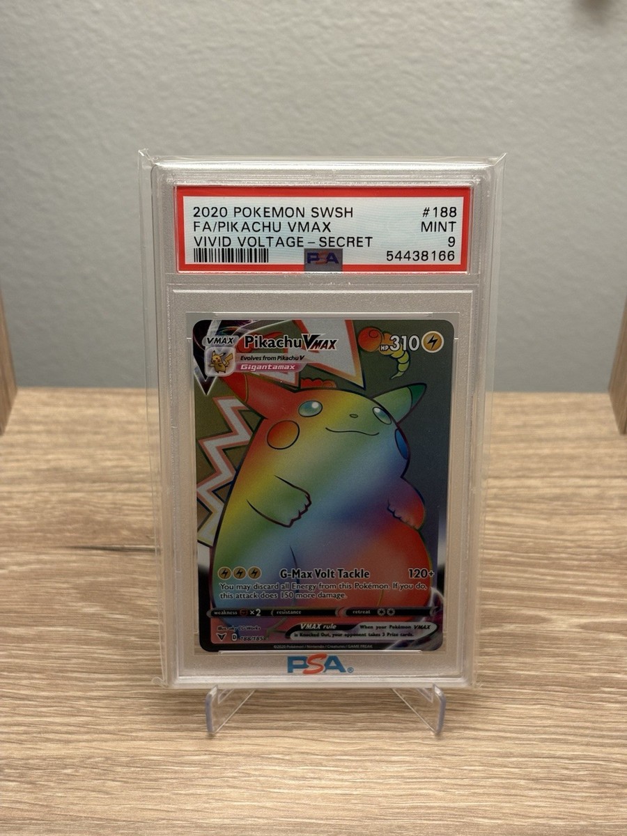 ⭐︎ ＊ｎｉｃｏ＊⭐︎ Pokemon Vivid Voltage Pikachu VMax Rainbow Secret Rare 188