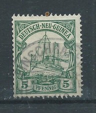Briefmarken Deutsch-Neuguinea 1901 MiNr: 8 gestempelt° Schiffe, Boote
