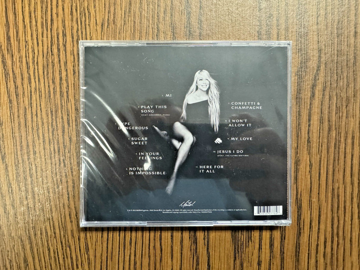 Mariah Carey - Here For It All - Signed CD! Exclusive Autographed