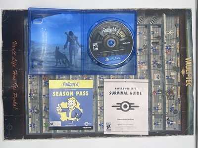 Fallout 4 - Sony PlayStation 4 With ALL PAPERS, SEE PICS