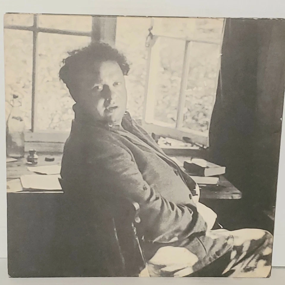 DYLAN THOMAS Reading His Complete Recorded Poetry 2LP VG+ Caedmon TC2014  - Image 2 of 4