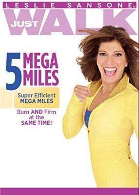 Leslie Sansone: 5 Mega Miles with Toning Band - DVD By Leslie Sansone - GOOD