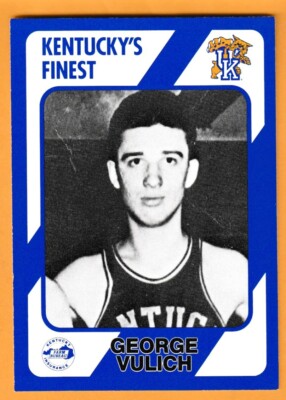 George Vulich Kentucky Wildcats 1989 card #275 Gary Indiana 16M