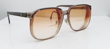 Vintage Seasonal Inspirations SI-5 Gray Oval Horn-Rimmed Sunglasses FRAMES ONLY