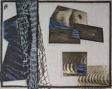 Werner Arndt, Maritime Variation, signiert, betitelt, num. & datiert, 1966