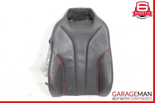 14-16 BMW 428I Vorderer Linker Fahrersitz Obere Polsterung Schwarz OEM