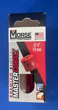 * MORSE  3/4"   19MM  MASTER COBALT BIMETAL  HOLE SAW  AV12 *MADE IN USA