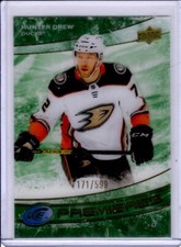 2022-23 Upper Deck  Ice Hunter Drew Green Parallel Rookie Card # 188