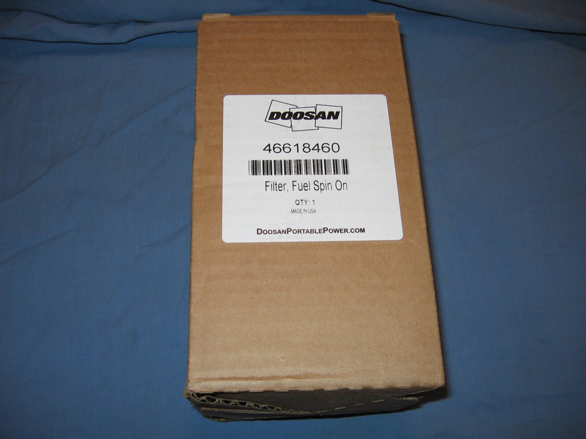 Doosan Oil Filter Fuel Spin on 46618460 for sale online | eBay