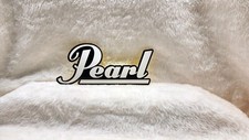 Pearl Drums Sticker White 