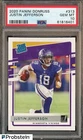2020 Panini Donruss #313 Justin Jefferson Vikings RC Rookie PSA 10 GEM MINT