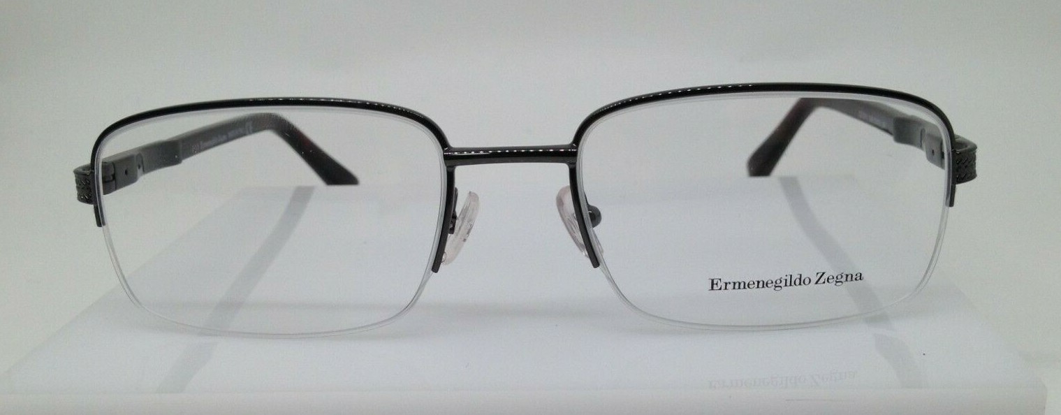 Оправа для очков Ermenegildo Zegna EZ5011 008 из оружейного металла без оправы XL 55-19-145 29990₽
