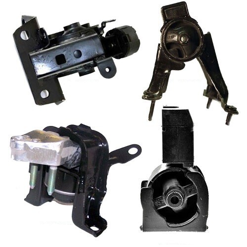 K0024 Engine & Transmission Mount Set 4PC For 03-08 Toyota Corolla 1.8L for Auto - Bild 1 von 1
