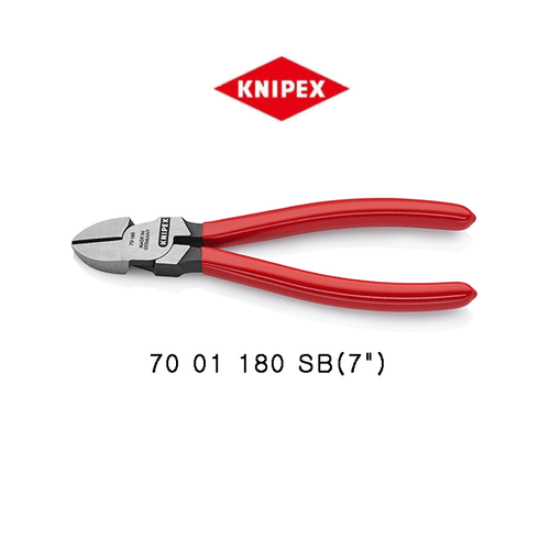 Knipex Diagonal-/Seitenschneider 70 01 160 (4,5"~7")110~180 mm Kunststoffgriff - Bild 7 von 7