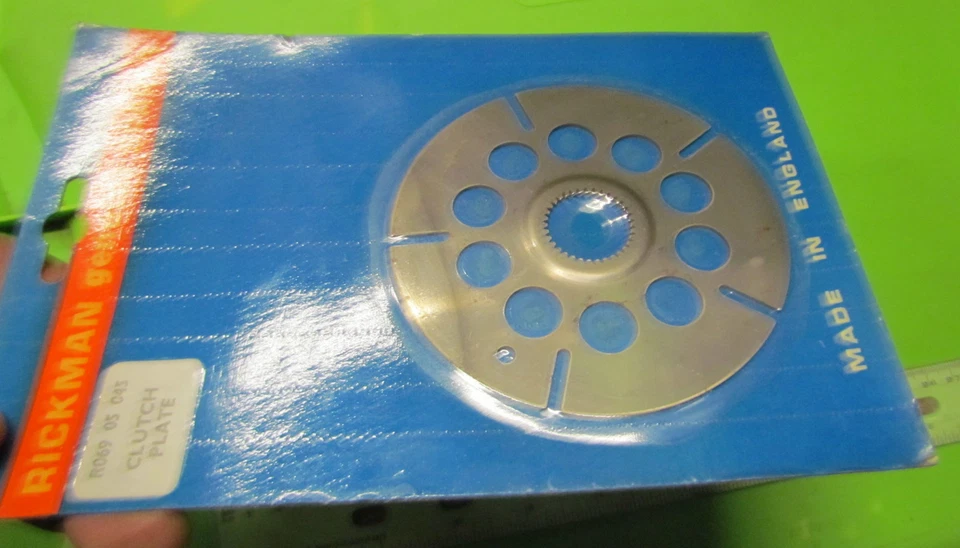 Placa de embrague de seis días Rickman NOS Zundapp 125 MX p/n R069 05 045 1 cuenta Foto 2 de 2
