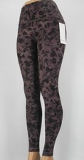 NEW LULULEMON Align 28" Pant 4 Mini Dusk Floral Antique Bark Black