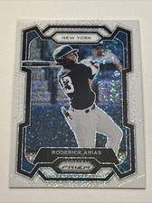 2024 Prizm Baseball White Sparkle Sp Roderick Arias New York