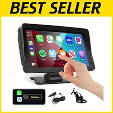 Multi-Functional 7-Inch Carplay Android Auto Stereo with Bluetooth & Mirror Link