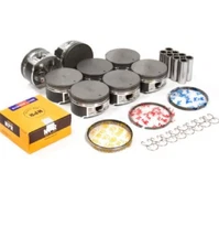 Set Pistons & Rings for 2007-14 Ford Lincoln 5.4L TRITON 24-VALVE Engine