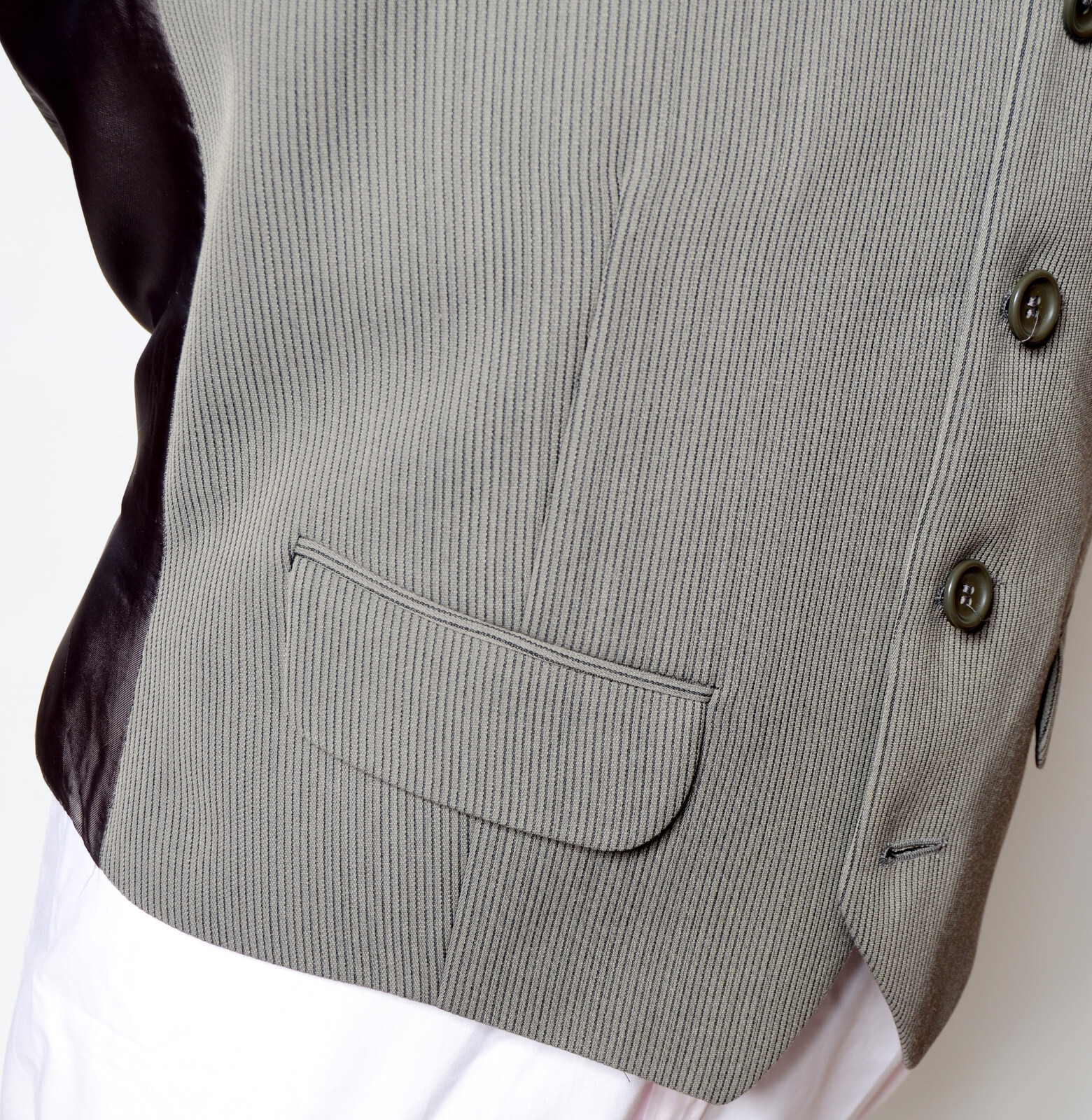 Kartel Corduroy 3 Piece Suit Mens Size UK 42S Pleated Front Trousers