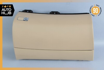10-13 Mercedes W221 S400 S550 Dash Board Glove Box Compartment Beige OEM