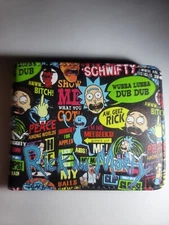 Bio world Rick and Morty bi fold wallet