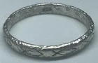Silver ring “Fish” 925 silver • 8.75 size • 2 grams. FOUND WITH METAL DETECTOR