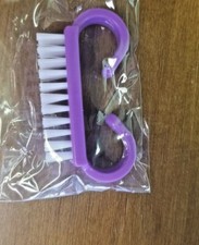 10 BRUSHES NAIL BRUSH HAND CLEANING MANICURE PEDICURE FINGERNAIL SCRUB TOOL
