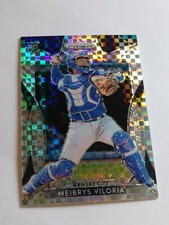 2019 Panini Prizm ** Plaid Power Prizm Rookie ** #206 Meibrys Viloria RC #D / 75