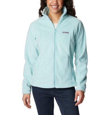 Columbia Women's Benton Springs Full Zip, Aqua Haze, Small
