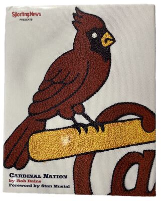 Cardinal Nation by Rob Rains Hardback Vintage Photos Stan Musial Winter Warmup
