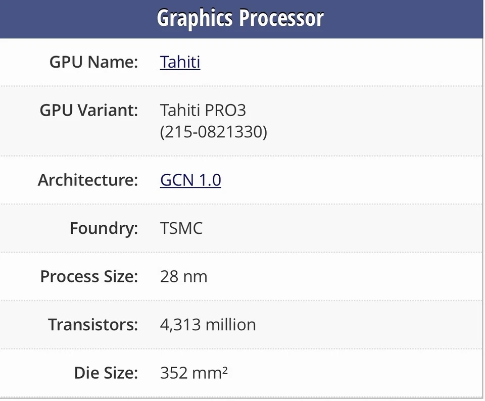 Apple Mac Pro 3.1-5.1 Graphic Card AMD-R9-280X-3GB /Mojave-Monterey & Cables - Image 2 of 4