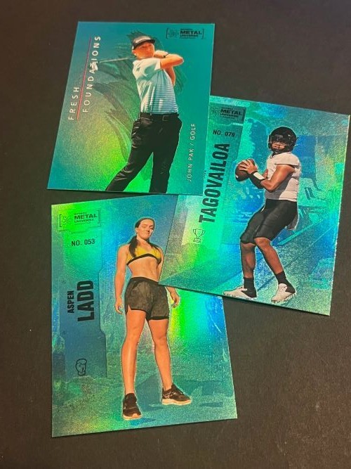 2022 Skybox Metal Universe Champions Aqua BX005