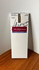 Hanes Silk Reflections Natural Sheer Knee High, Style 775, Reinforced Toe 2 Pair