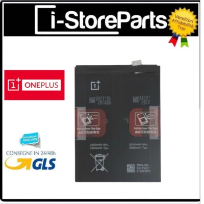 BATTERIA BLP821 PER ONEPLUS 9 LE2110 LE2113 ORIGINALE SERVICE PACK 4500mAh PILA
