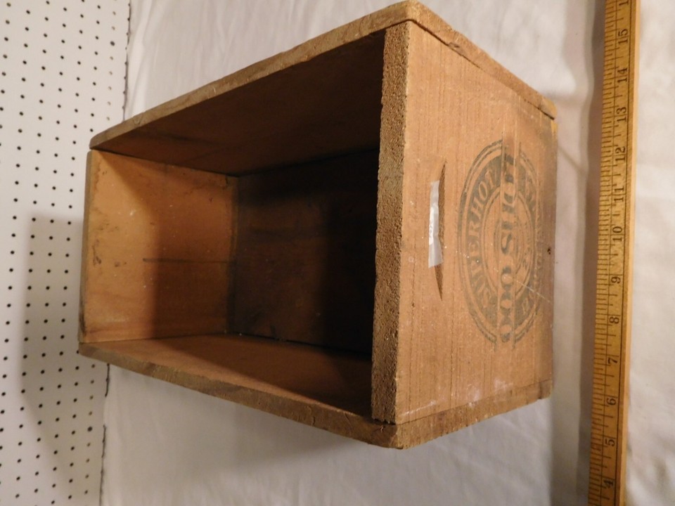 Outstanding Vintage Wood Box, Crate 000SHOT 12 GA. Shells Wood Crate | eBay
