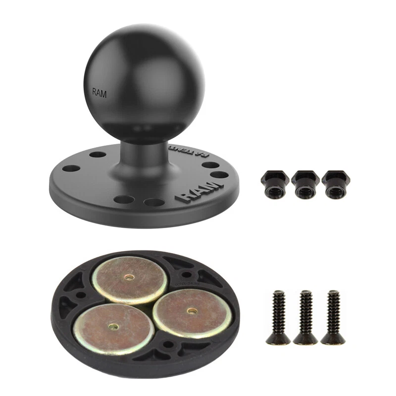 RAM Triple Magnetic Base with 1.5" Ball - Image 2 of 4