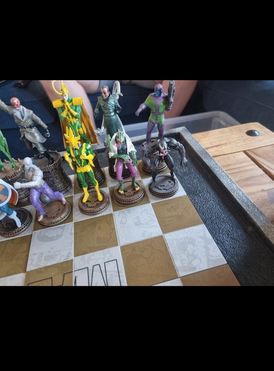 Figurine Plomb Vision – Marvel Avengers Chess Collection Eaglemoss, Occasion Avec Boîte
